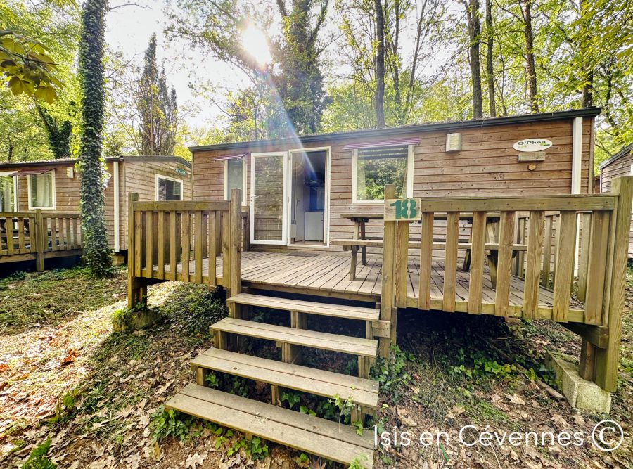 Mobil-home 2 chambres, 5 personnes